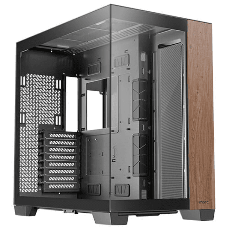 Antec C8 Wood E-ATX Vidro Temperado Preto e Madeira