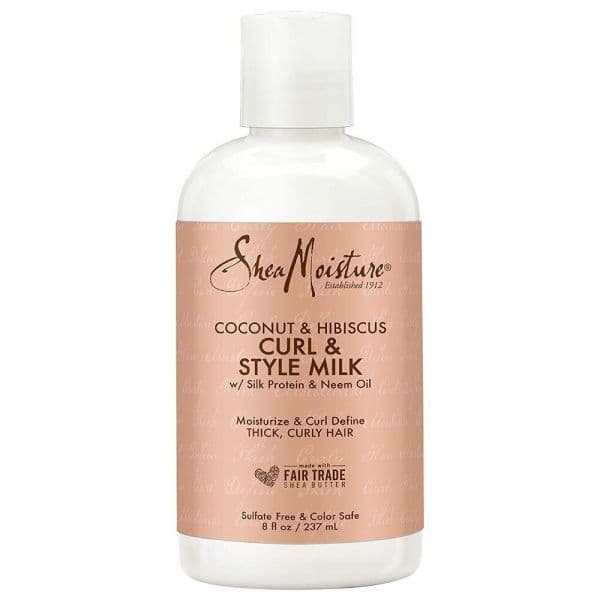 Shea Moisture Leche Hidratante Coconut & Hibiscus Curl & Style Milk 237 ml