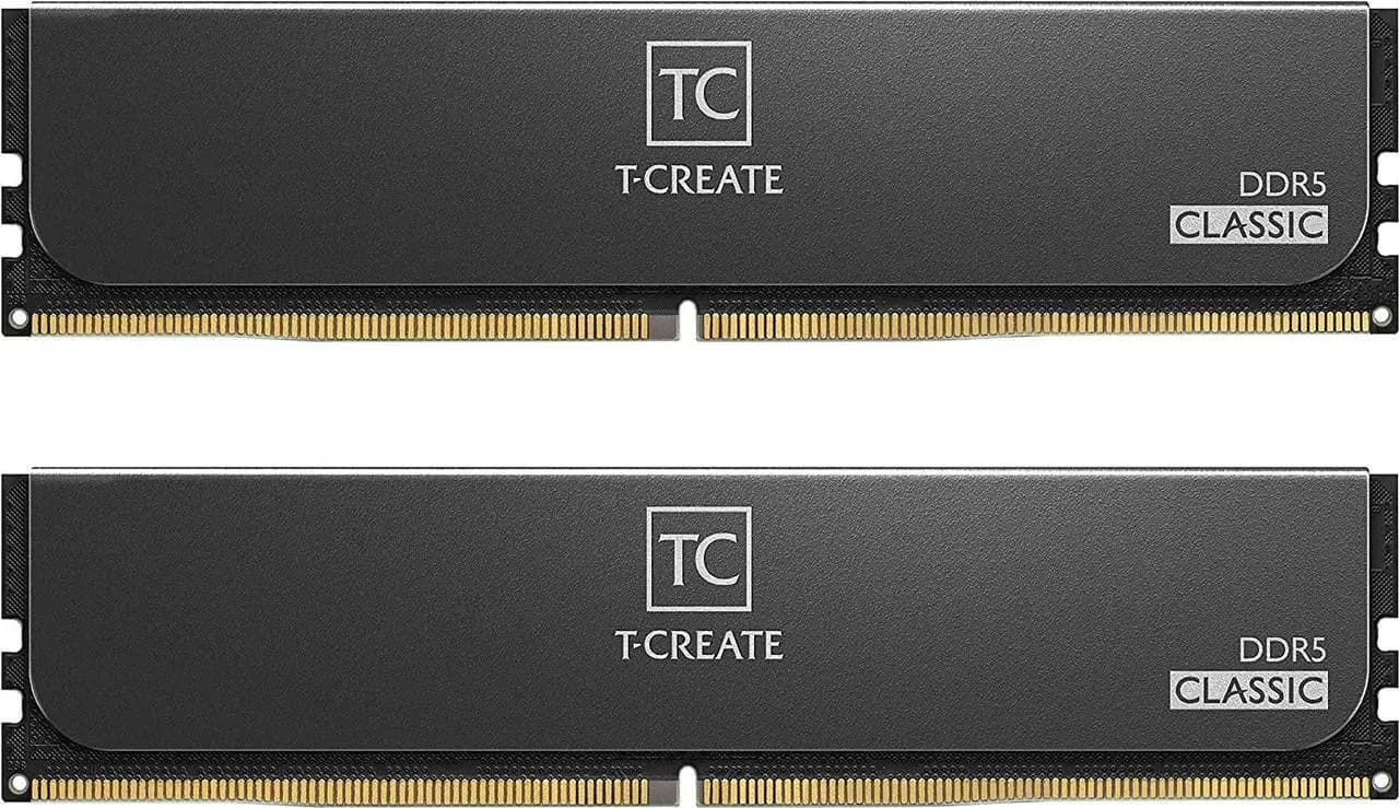 Memória RAM Teamgroup T-Create Expert 32GB (2x16GB) DDR5 6000MT/s CL48 Black