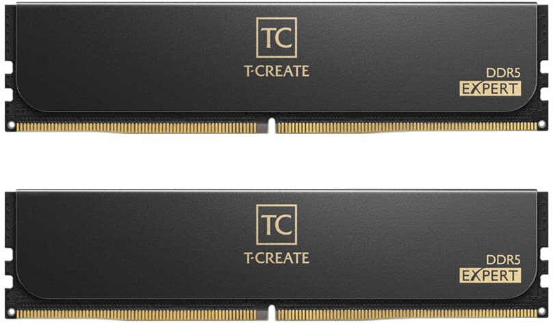 Memória RAM TEAM GROUP Kit 48GB (2 X 24GB) DDR5 6400MHZ T-CREATE Expert Preto CL32