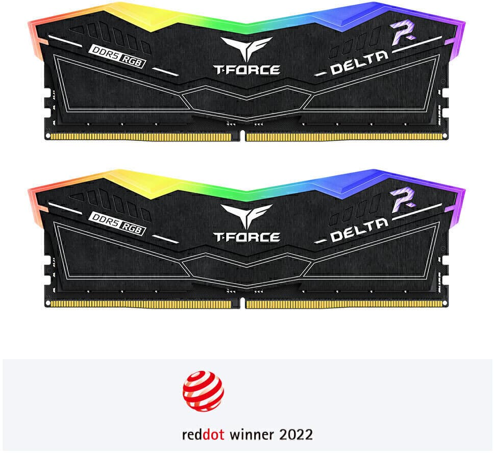 Team Group T-Force Delta RGB DDR5 6400MHz 32GB (2x16GB) CL32 Intel XMP 3.0