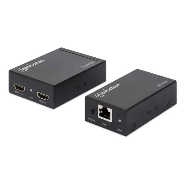 Manhattan 207461 Extensor HDMI 1080p 50m IR Black