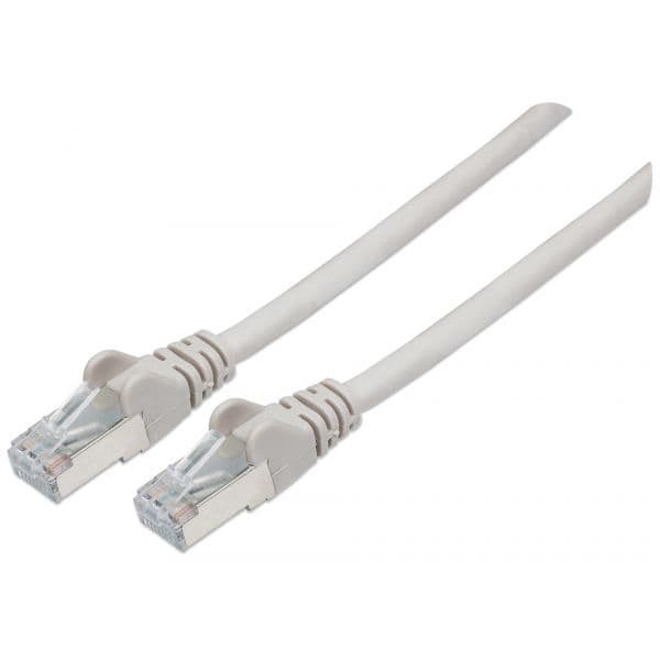 Intellinet 317399 Cabo de Rede Cat6a S/FTP 30m Cinzento