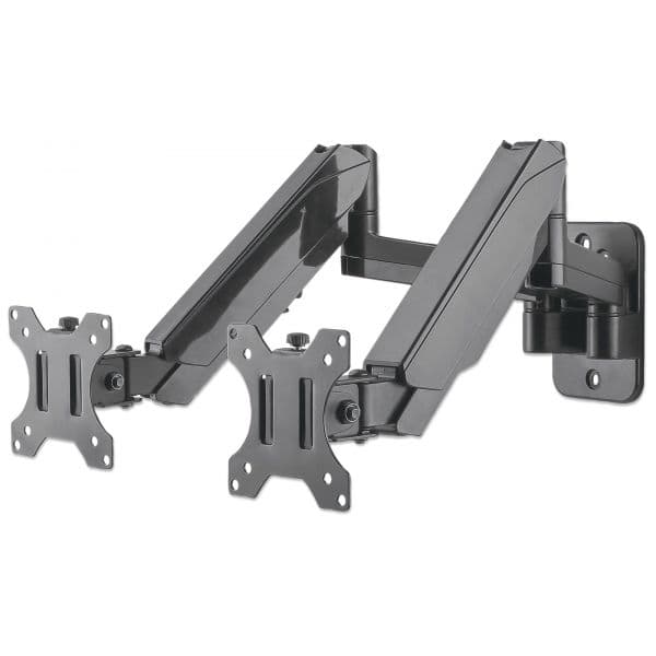 Manhattan 461627 Suporte de Parede Monitor Duplo de 17" a 32"
