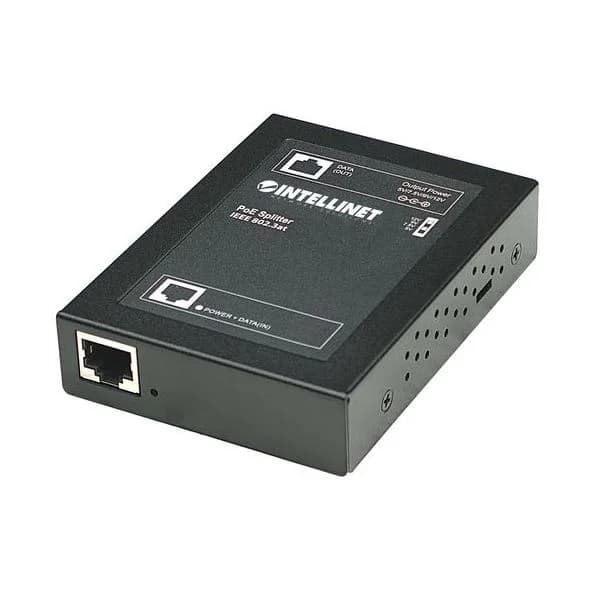 Intellinet Poe+splitter IEEE802.3at 5/7.5/9/12V Dc Sw - 560443
