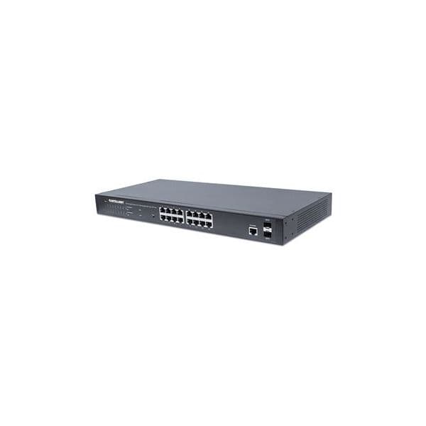 Intellinet Poe+web-managed Switch 16Port Gigabit+2 Sfp-ports - 561198