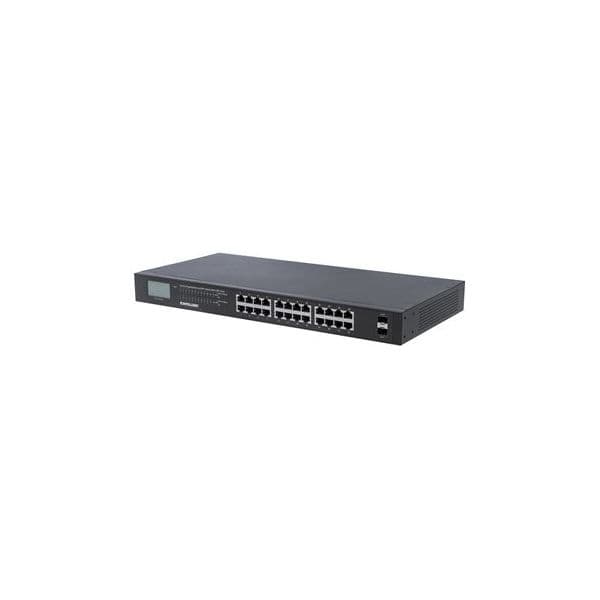 Intellinet Poe+ Switch 24-Port Gigabit Mit 2 Sfp-ports 370W - 561242