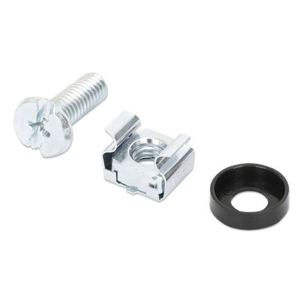 Intellinet Conjunto de Parafusos M6 para Rack 100 Peças Prateado