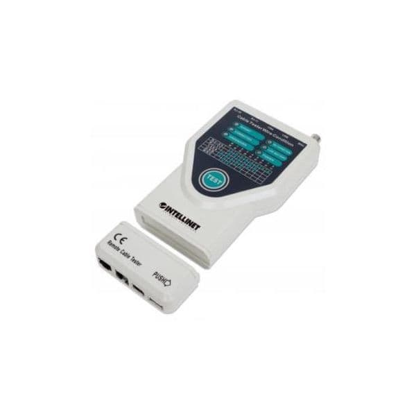 Intellinet Kabeltester 5-in-1 RJ45/RJ11/USB/FireWire/10Base - 780094
