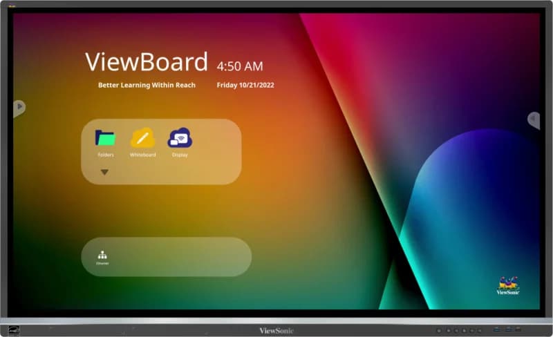 ViewSonic 55" IFP5550-5 DLED Quadro Interativo 4K