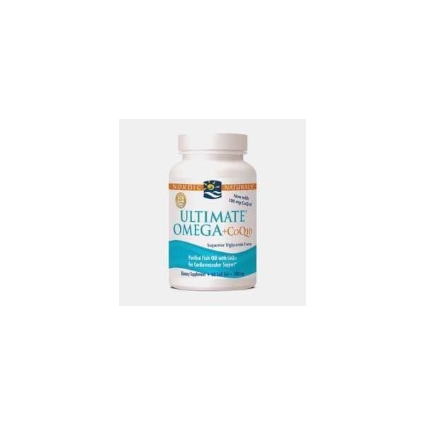 Nordic Naturals Ultimate Omega + Co-Q10 60 Cápsulas