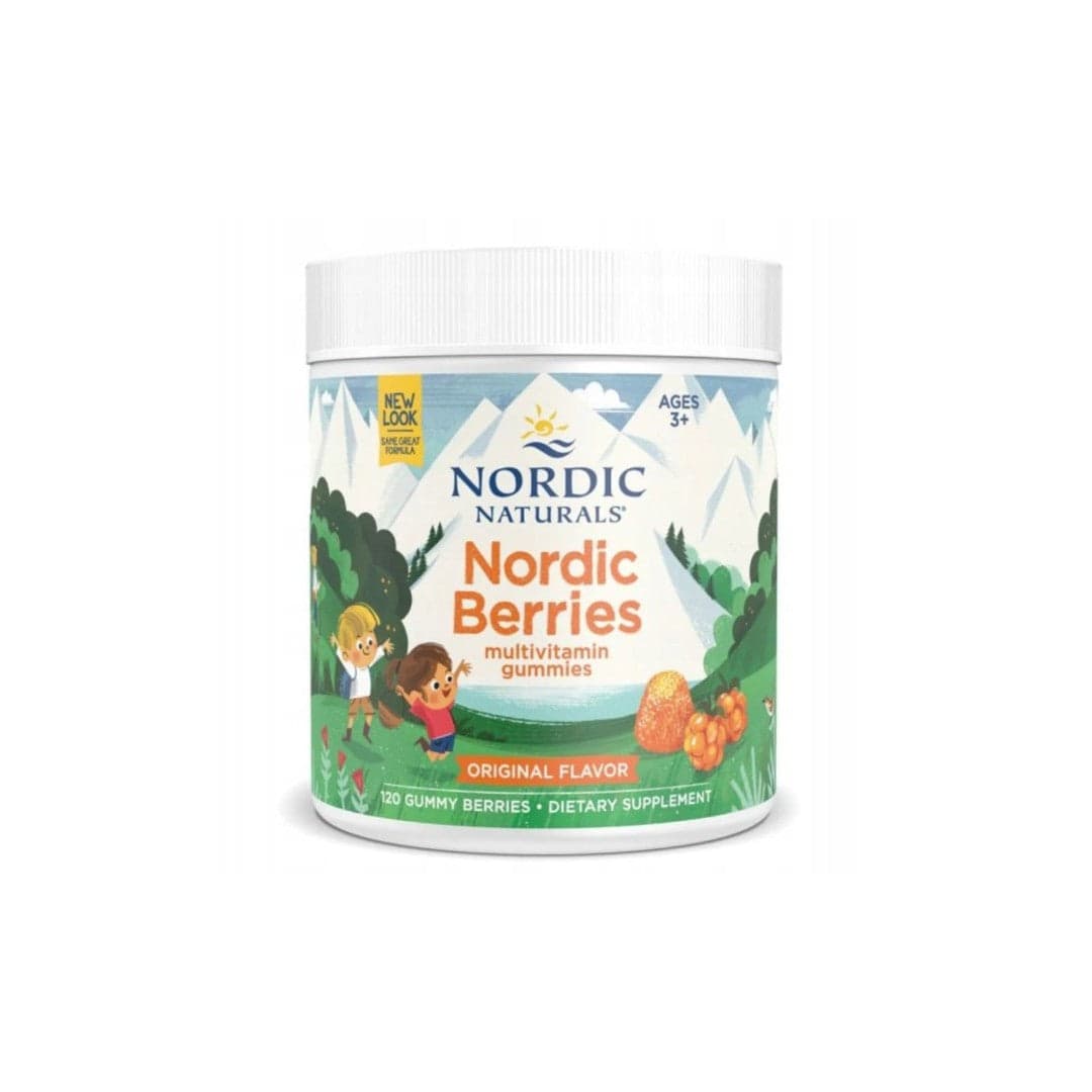 Nordic Naturals Berries Multivitamin Orange Lemon 120 Gummies