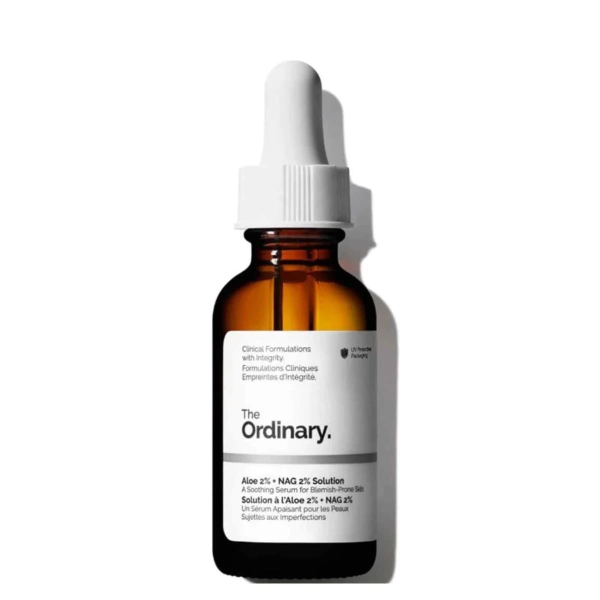 The Ordinary Aloe 2% + NAG 2% Solution Sérum Calmante Antiacne 30ml