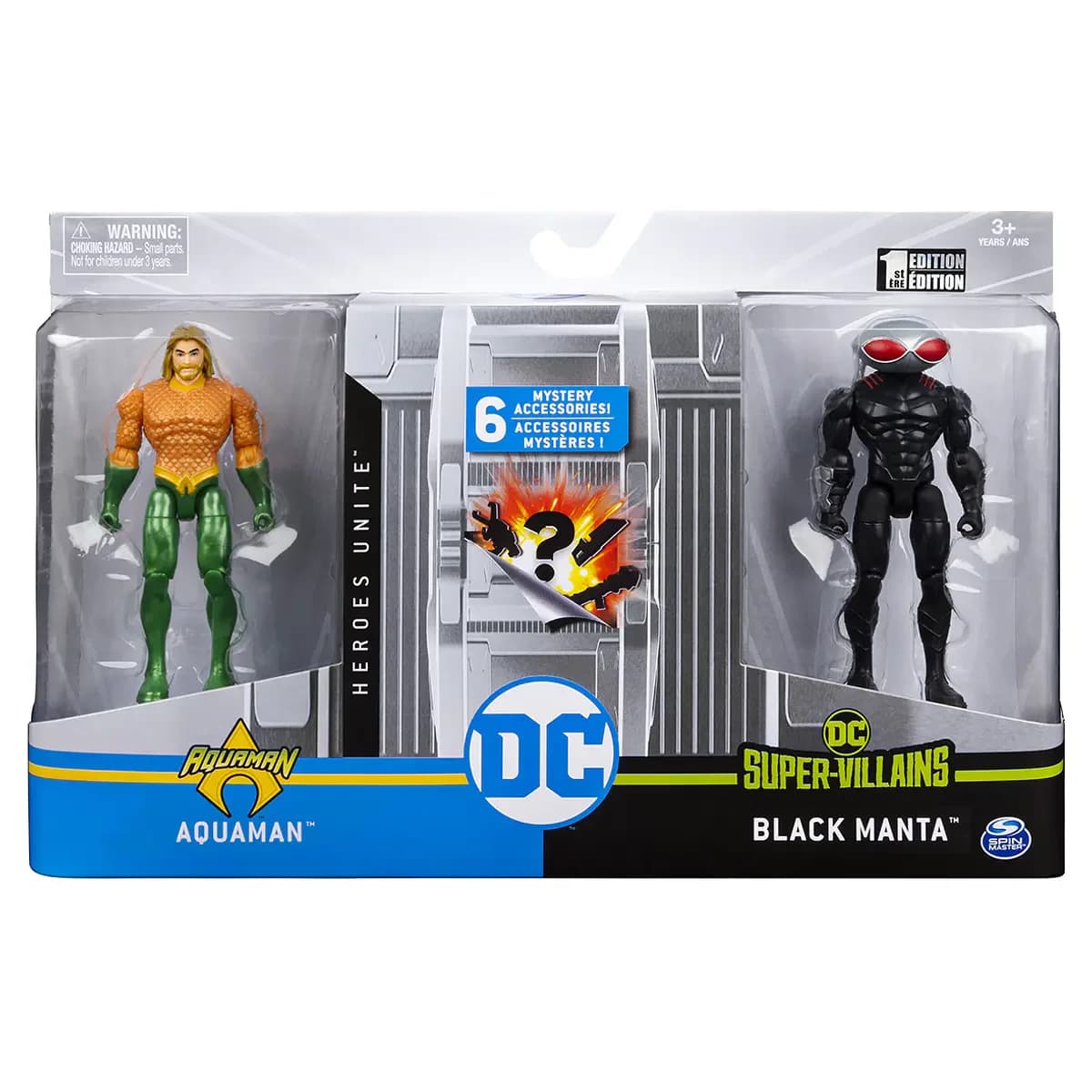 Pack 2 Figuras - Aquaman vs Black Manta