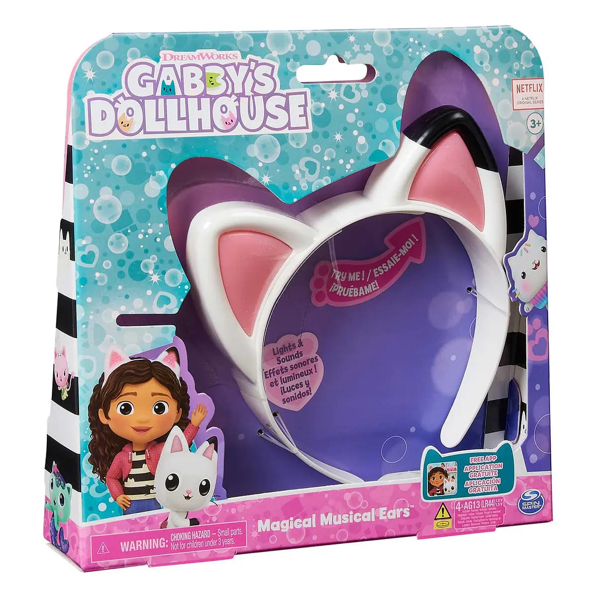 Gabby's Dollhouse Orelhas de Gato Mágicas Interativas