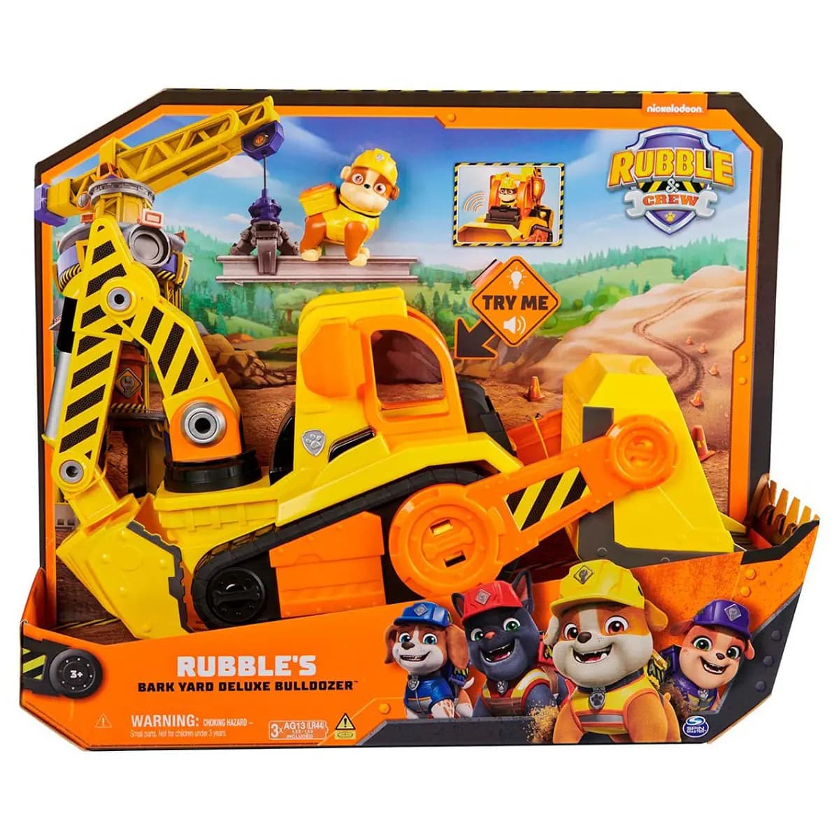 Spin Master Veículo Rubble & Crew Deluxe Bulldozer