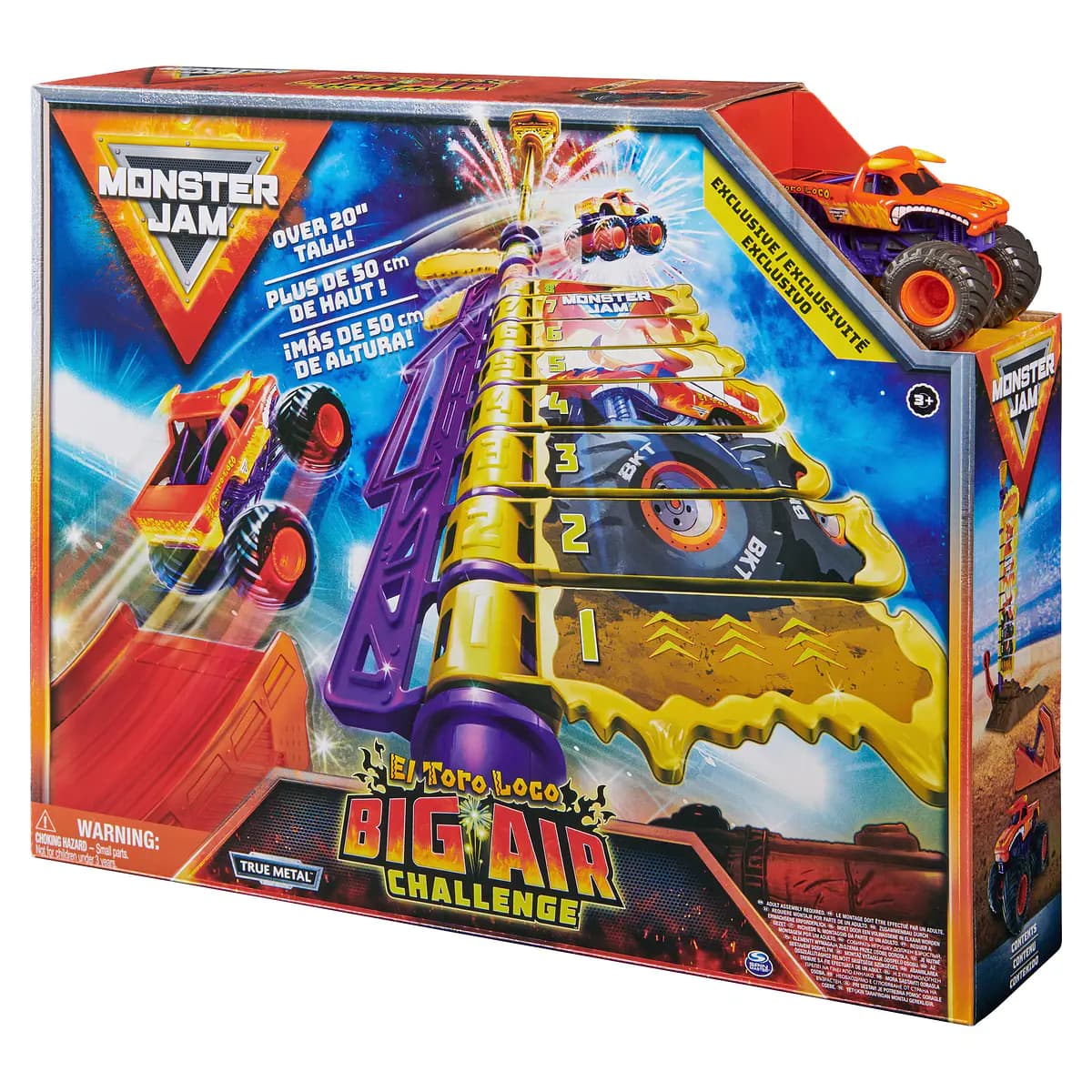 Spin Master Monster Jam El Toro Loco Big Air Challenge 1:64