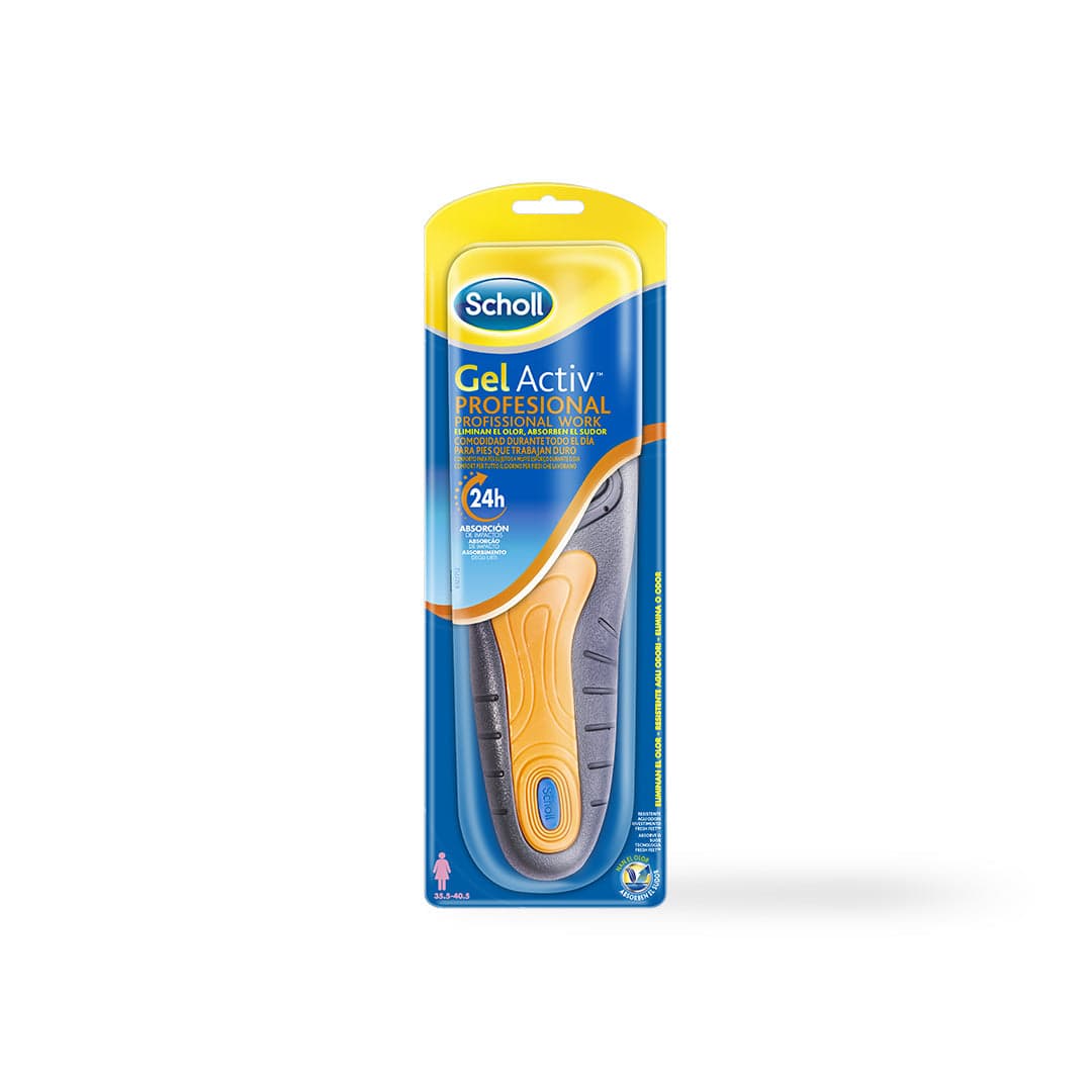 Scholl Gelactiv Palmilh Prof Mulher X2