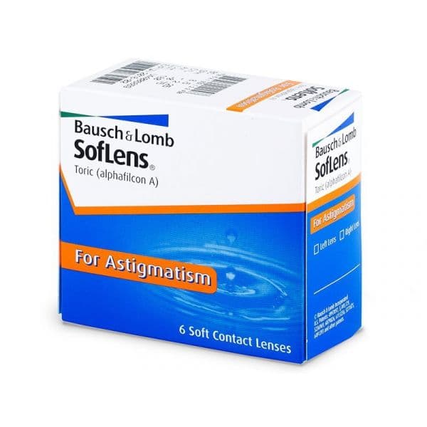 Bausch & Lomb Lentes Mensais SofLens Toric 6 Lentes