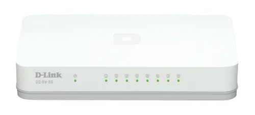 D-Link 8-Port 10/100/1000Mbps Copper Gigabit Dlinkgo - GO-SW-8G