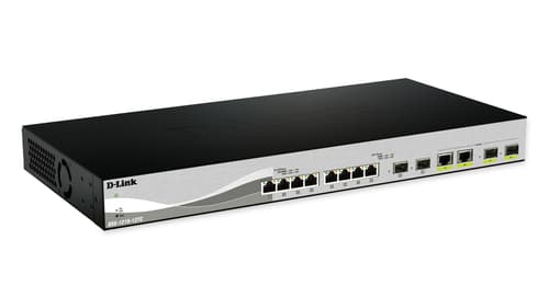 SWITCH GERENCIÁVEL D-LINK DXS-1210-12SC L2 10P SFP+ (10G) + 2P COMBO 10G RACK
