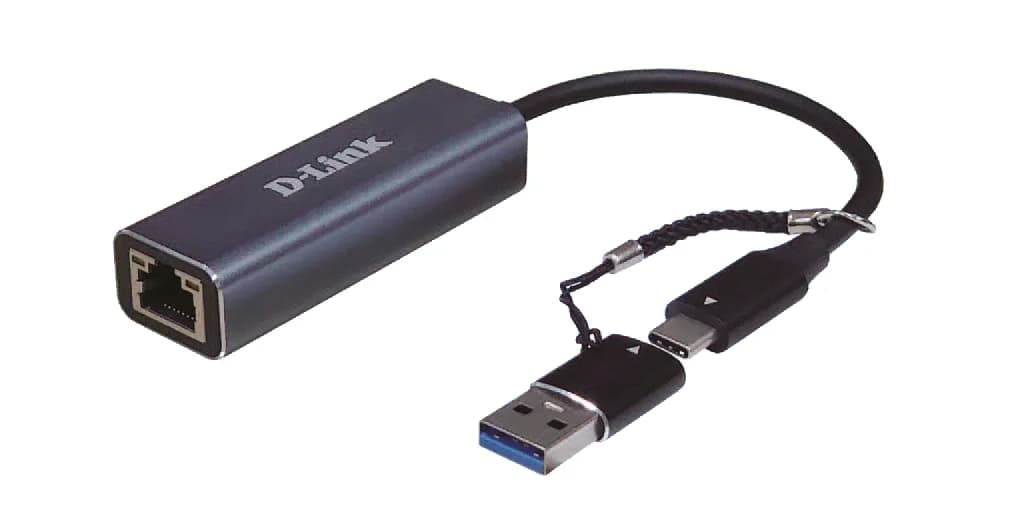 D-Link Adaptador Ethernet USB-C/USB para 2.5G