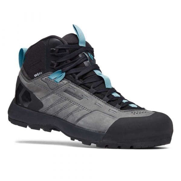 Black Diamond Mission Leather Mid Wp Hiking Shoes Cinzento 38 Mulher
