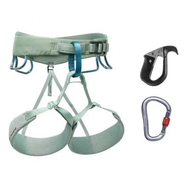 Black Diamond Arnês Momentum Pilot Pack Verde XS