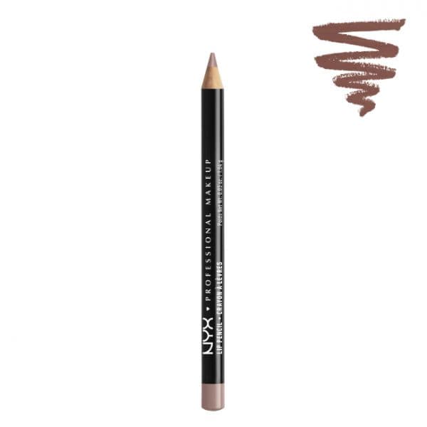 Nyx Slim Lip Pencil Lápis de Lábios Tom Mauve 1g