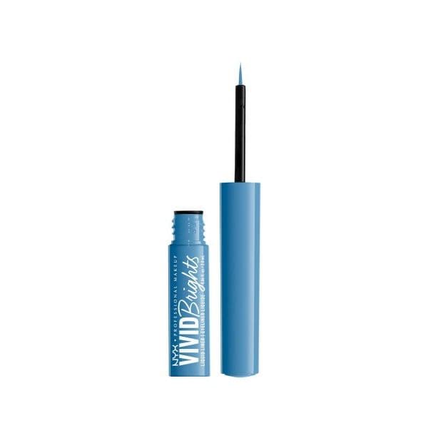 NYX Vivid Brights Eyeliner Líquido Matte Cobalt Crush 2ml
