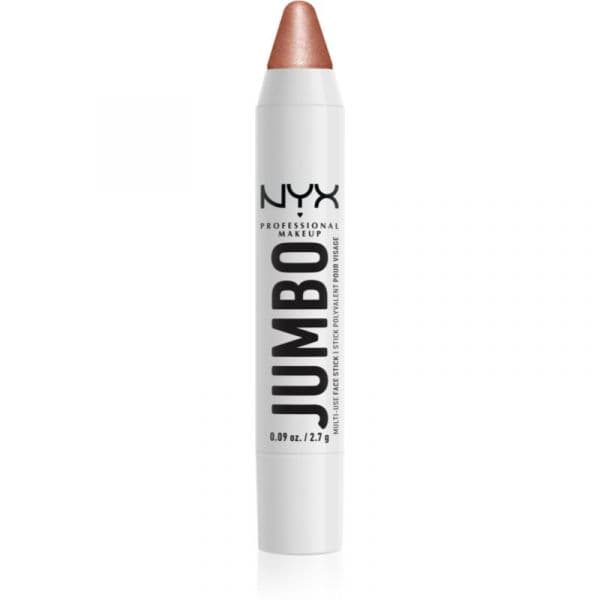Nyx Professional Makeup Jumbo Multi-use Highlighter Stick Creme Iluminador em Lápis Tom 01 Coconut Cake 2,7 g