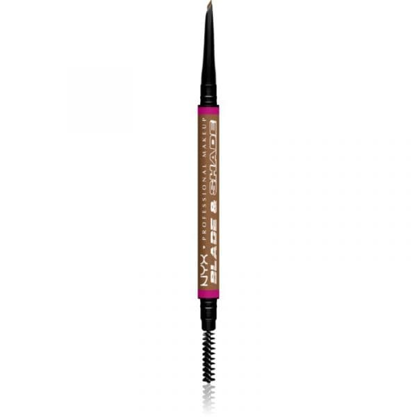 Nyx Blade & Shade Lápis de Sobrancelhas com Escova Tom 02 Blonde 0.06g