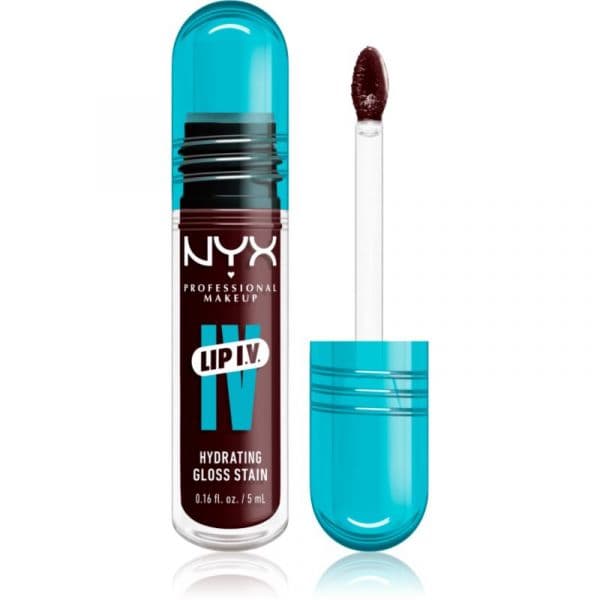 NYX Professional Makeup Lip IV Gloss Water Bout Wine? 5ml