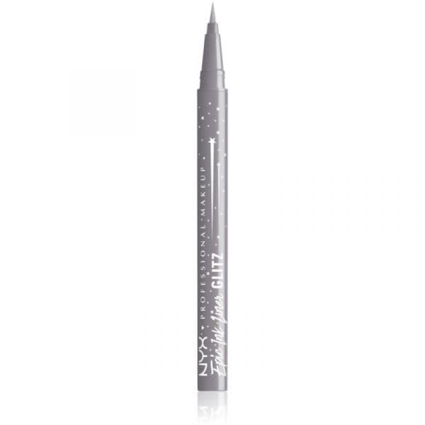NYX Professional Makeup Epic Ink Liner Glitz Delineador Líquido Metálico Cor 05 Flashy Flare 1ml