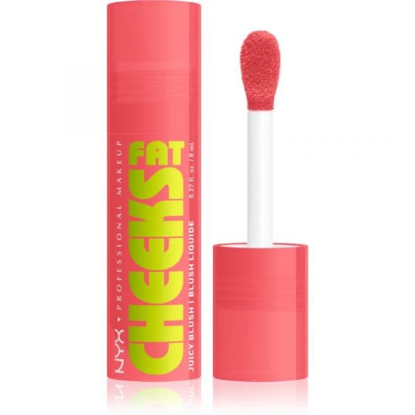 NYX Fat Cheeks Juicy Blush Líquido Hidratante Tom 02 Fig Fizz 8ml