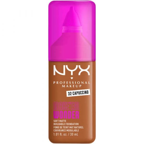 NYX Make 'Em Wonder Matificante Leve Base Tom 32 Cappuccino 30ml