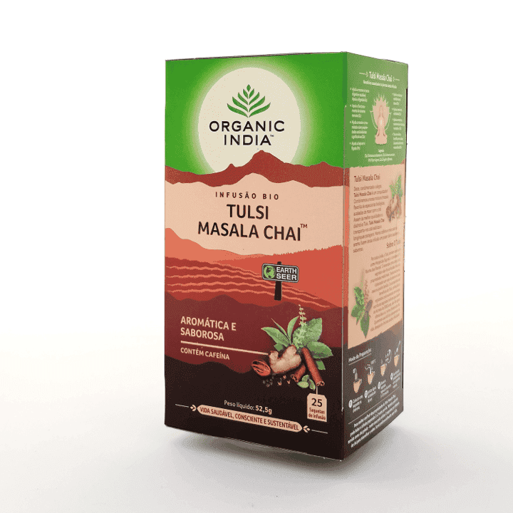 Organic India Tulsi Masala Chai 25 Saquetas