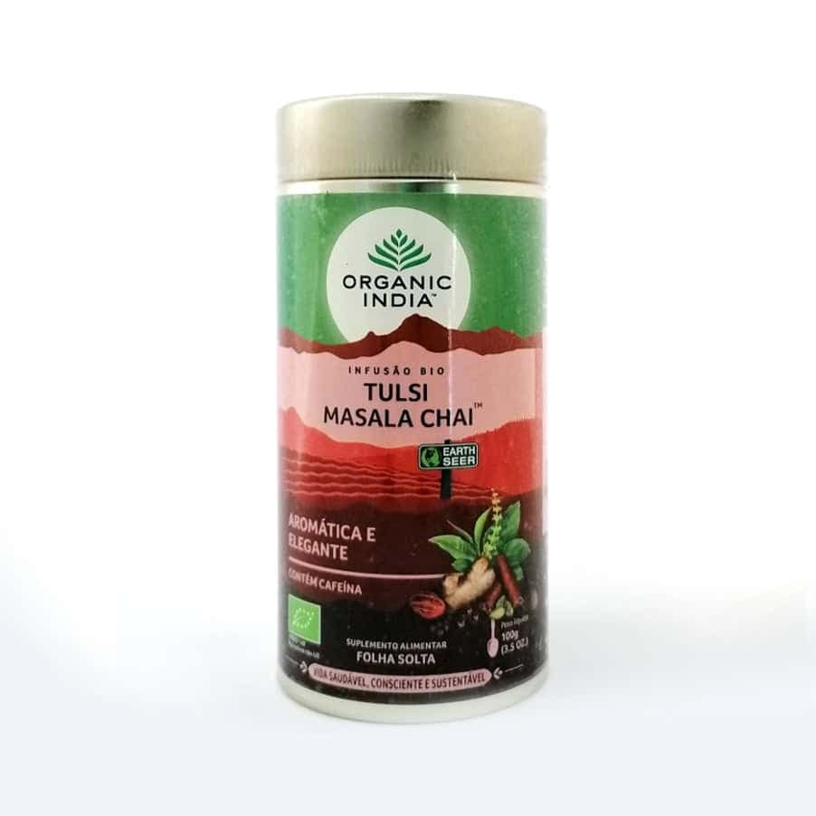 Organic India Tulsi e Masala Chai 100g