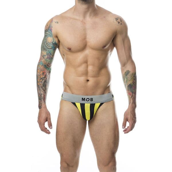 Mob Calça Classic Jock Stripe Amarela Tamanho G - M - D-243575