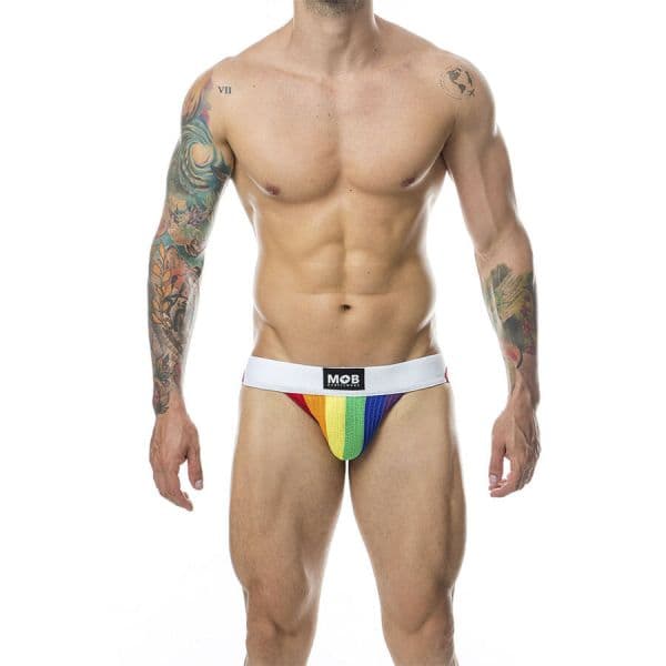 Mob Calça Classic Jock Stripe Rainbow Tamanho G - S - D-243581