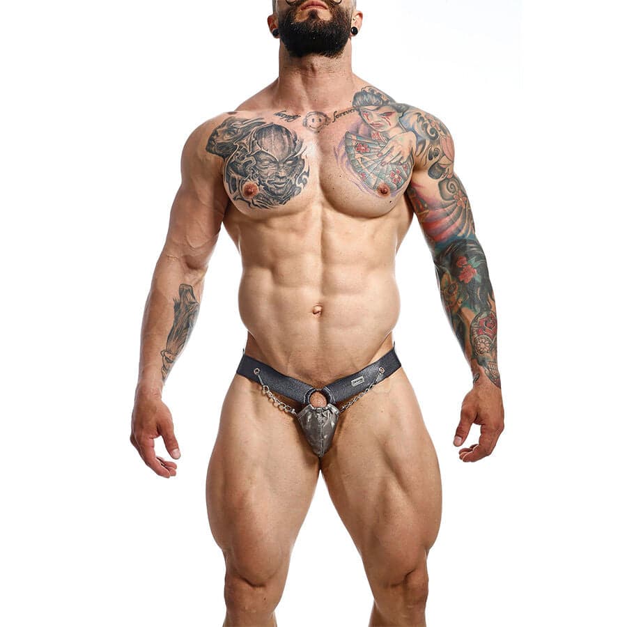 Mob Dngeon Snap Jockstrap Cinza Tamanho Único - D-243398