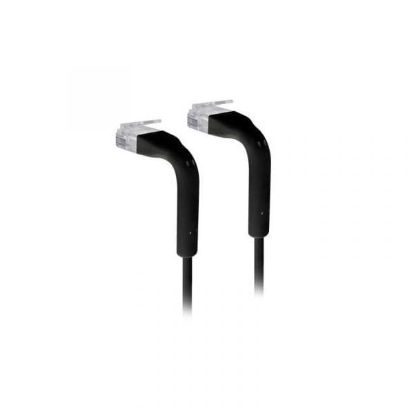 Ubiquiti U-CABLE-PATCH-RJ45-BK-50 Cabo de Rede Ethernet Cat6 0.1m Preto