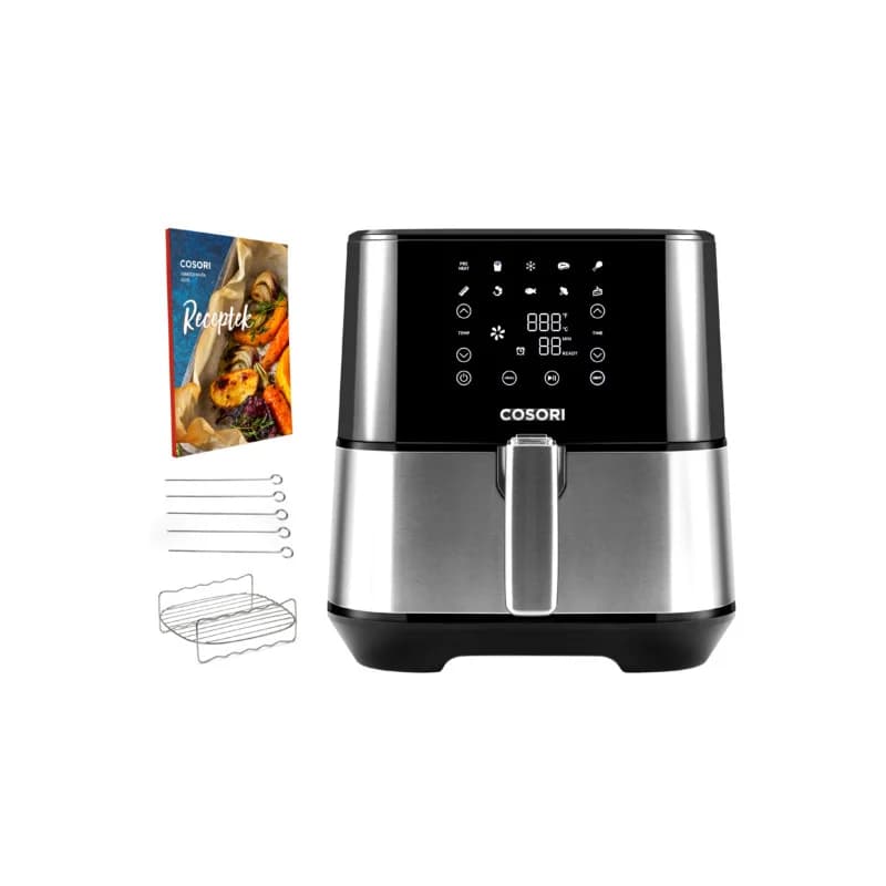 Fritadeira Cosori Air Fryer Stainless Chef Edition 5.5L 1700W - CP258-AF-DEU