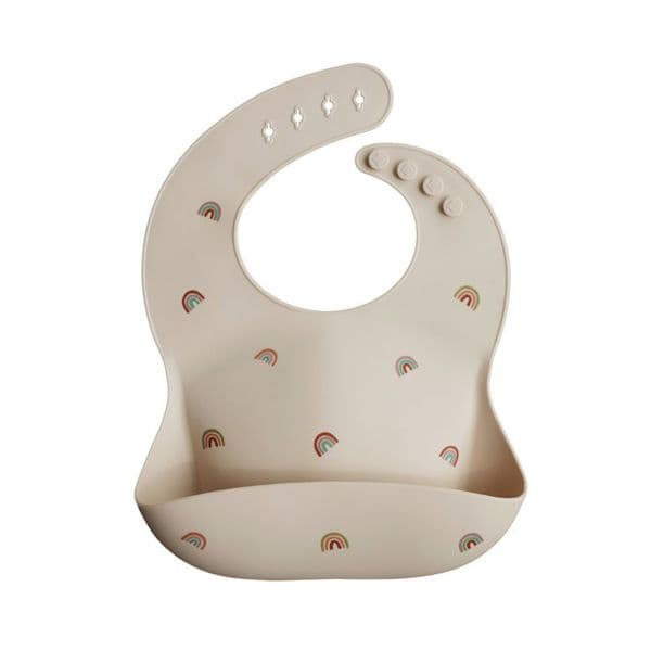 Mushie Babete Silicone Rainbow