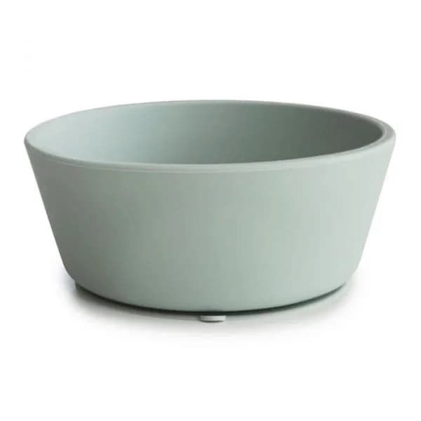 Mushie Tigela com Ventosa Cambridge Blue - MSB-20006