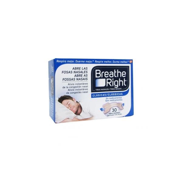 Breathe Right Penso Nasal Grande 30 Unidades