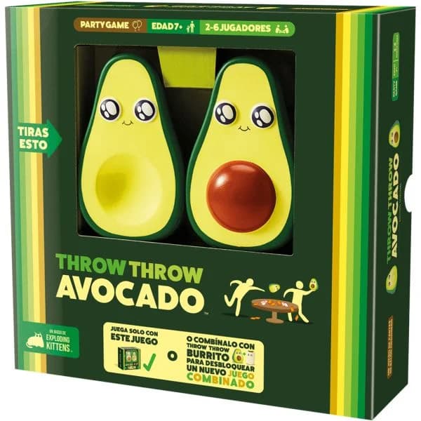 Asmodee Jogo de Cartas Throw Throw Avocado