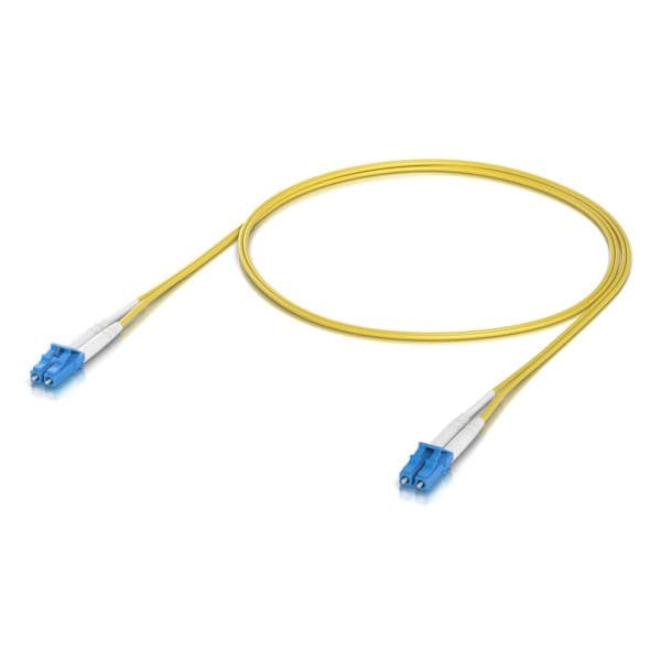 Ubiquiti UACC-OFC-S2-LULU-1M-50 Cabo Fibra Ótica OS2 LC/LC 1m Amarelo
