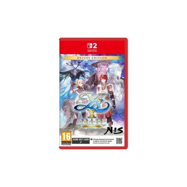 Ys X: Proud Nordics Deluxe Edition (Game Key Card) Nintendo Switch 2