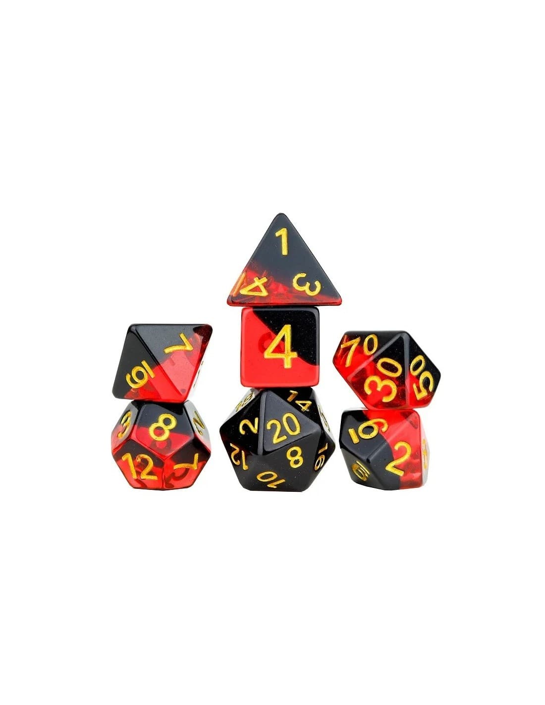Sirius Dice Set Brimstone 7-Die Set
